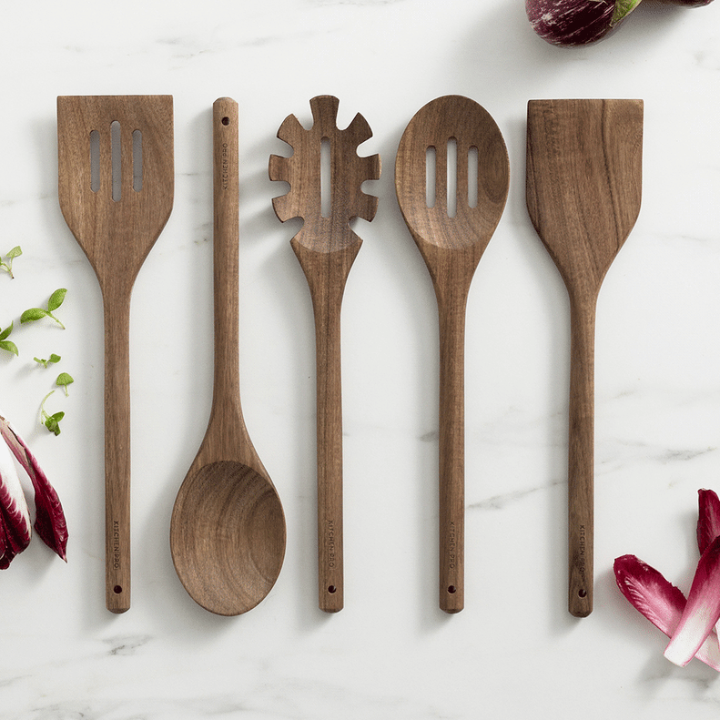 Elements Acacia Wood Solid Spoon Kitchen Warehouse™